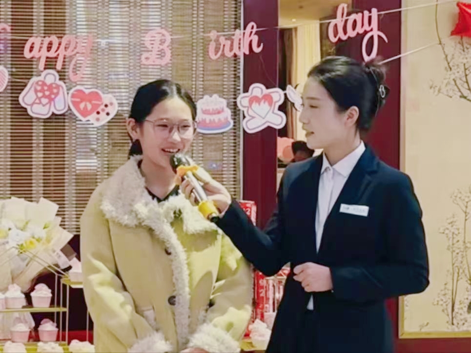 人生第一次，主持夢的初次綻放